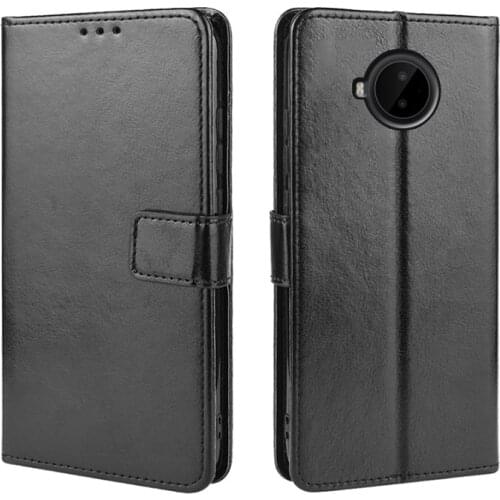 Leather Wallet Case for Nokia C20 Plus Nokia1.4 1.3 2.4 3.4 5.3 5.4 C1 Plus Flip Cover For Nokia G10 G20 Case with Card Pockets