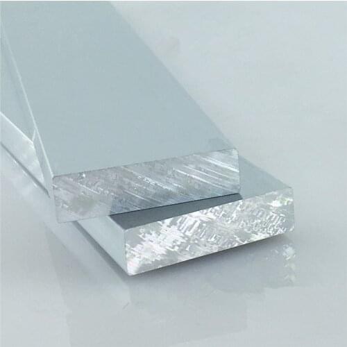 Aluminium alloy plate 8mmx50mm article aluminum 6063-T5 oxidation width thickness 8mm length