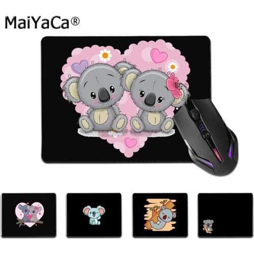 Maiyaca Top Quality cartoon animal Koala Durable Rubber Mouse Mat Pad Top Selling Wholesale Gaming Pad mouse