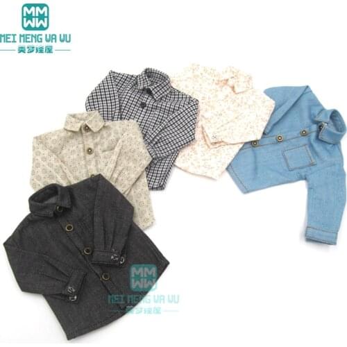 BJD ccessories doll clothes for 27cm-30cm 1/6 BJD doll A variety of fashion printed shirts