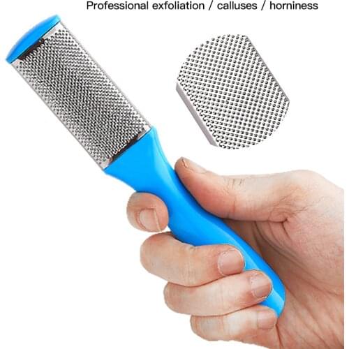 Professional Pedicure Foot File Stainless Steel Foot Scrubber Hard Skin Removers Pedicure Tool