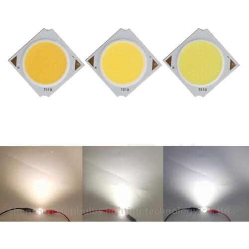 [sumbulbs] 19x19mm φ17mm led cob light source led diode chip Cold 30-33V 10W 15W 20W 30W for down track light diy lamp bulb