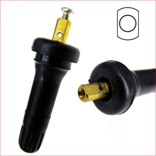 TPMS-01 Tire Valve Durable For Cadillac Chevrolet Raptor Mondeo GMC Volvo Rubber TPMS Tire Pressure Sensor Valves Replacement