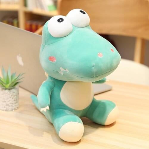 1PC 20cm cute eyes crocodile animal doll plush toys small crocodile plush toys baby toys children birthday gifts holiday