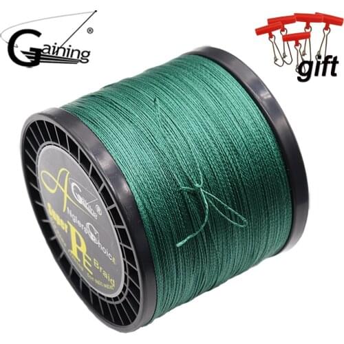 4 Strands 1500M PE Braided Fishing Line 6LB 8LB 9LB 11LB 17LB 24LB 29LB 35LB 40LB 44LB 49LB 53LB 66LB Multifilament Fishing Line
