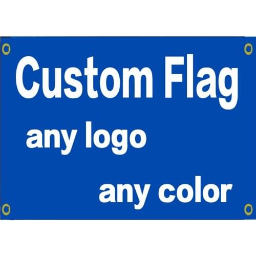 90x150cm 3x5Fts Custom Flag banner Flags Polyester Advertising Sports Decoration
