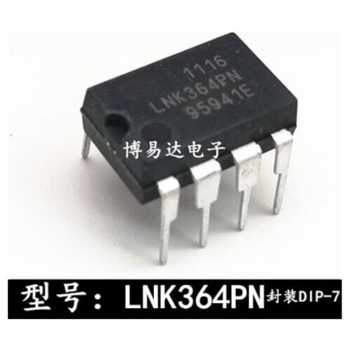 Free Shipping 50pcs LNK364PN LNK364PG DIP-7 LNK364