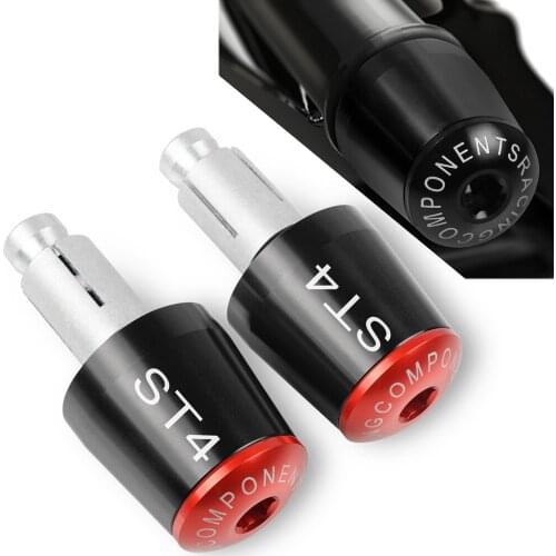 For Ducati ST4 ST4S ABS 2004-2006 2005 2006 2007 2008 7/8" 22MM CNC Aluminum Motorbike BAR END CAP Handle Bar Cap End Plugs