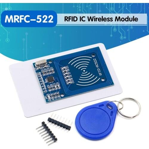 MFRC-522 RC522 RFID RF card sensor module to send S50 Fudan card, keychain watch nmd raspberry pi