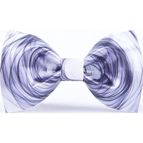 New Arrival Fashion Mens Bow Tie Print Bow Ties Party Wedding Tie For Men Butterfly Bowtie Accessories Gift