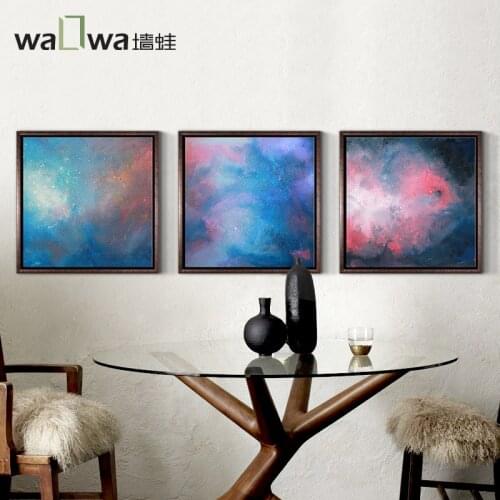 The stars of modern living room decoration painting wall frog abstract paintings fresco art individuality bar frame painting CAM