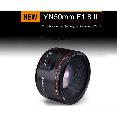 YONGNUO YN50mm F1.8 II Large Aperture Auto Focus Small Lens With Super Bokeh Effect For Canon EOS 70D 5D3 600D DSLR Camera