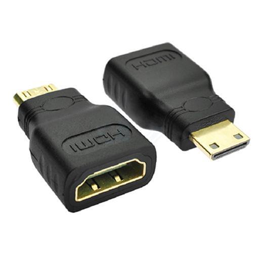 MINI HDMI-compatible MALE TO HDMI-compatible A FEMALE ADAPTER converter 1080 P 2K 4K FOR MINI PC HDTV HD CAMERA 5504