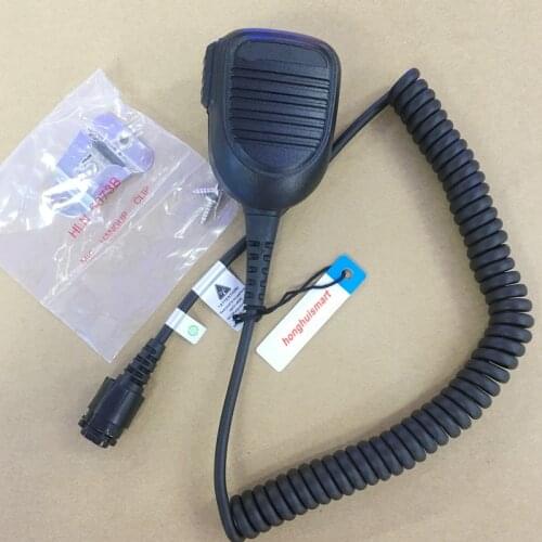 RMN5052A microphone speaker 10pins with belt clip for motorola M8260,M8228,M8220,XPR4500/4550 DGM4100 etc digital car radios