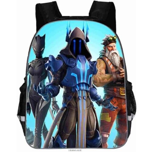 Games Fortnite Backpack 11-16inch Boys Girls Primary School bag Women Bagpack Teenagers Schoolbags Nylon Femme Mochilas