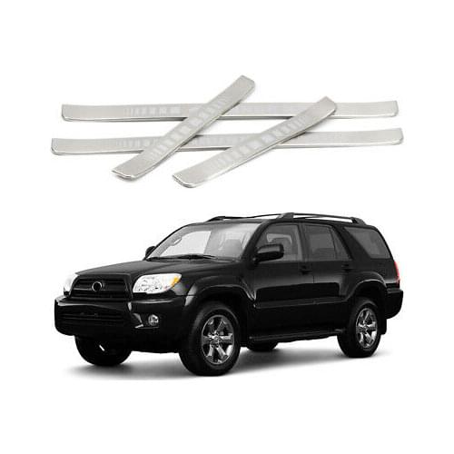 Steel Outer Door Sill Threshold Plate Cover 4pcs For Toyota 4Runner 2003 - 2009