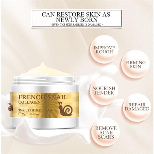 Snail Essence Face Cream anti-Aging Whitening Moisturizing Replenishment Collagen Anti-Wrinkle Whitening Facial Skin Care