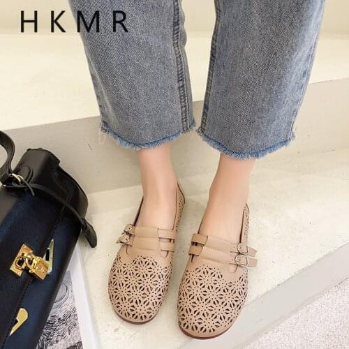 Womens Flat Shoes Hollow Uppers Are Fashionable Simple and Sweet All-match Small Fresh and Casual Womens Single Shoes shoes