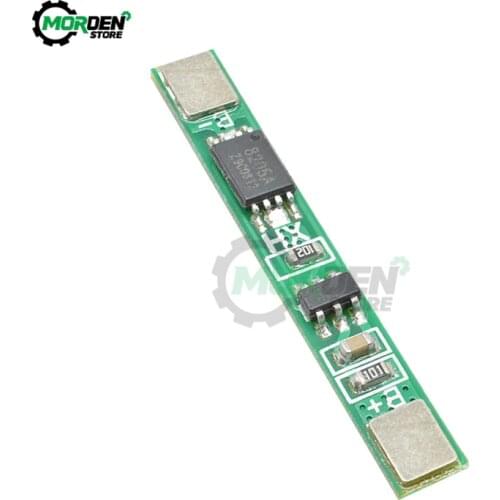 2Pcs 1S 3.7V 2.5A Lithium Battery Protection Board For BMS PCM PCB Lipo Cell Li-ion Protect Module