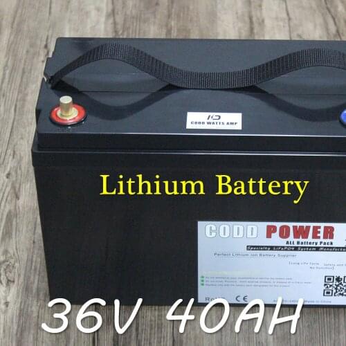 36V 40AH Electric Bicycle 1500W Lithium ion Battery 36V Electric bike battery
