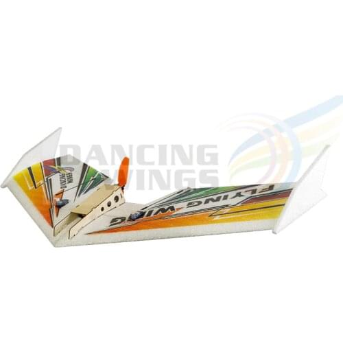 Free Shipping EPP Foam Airplane 600mm Rainbow RC Flying Wing Model Aircraft 3CH Electric RC Plane Trainer for Beginners