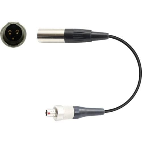 HIXMAN CA315 Convert Adapter For AKG TA3F To Zaxcom Lectrosonics SSM 3-Pin Lemo Wireless Bodypack Transmitter