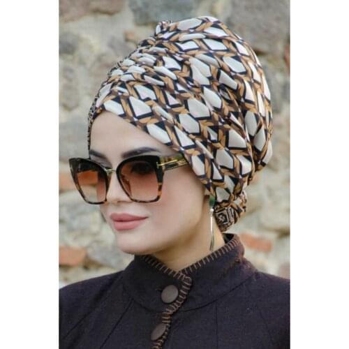 Cotton print muslim hijab scarf islamic inner hijab caps arab shawl hijab femme musulman turbante mujer