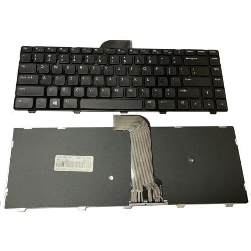 Laptop Keyboard For Dell Inspiron 3421 14R-2158 V2421 15Z 5523 14(3421) 14R(5421) N5421 3437 5437 US layout black keyboard