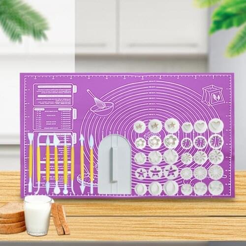 Baking Mat Soft Exquisite Professional Silicone Kneading Pad for Home