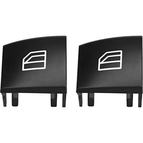 2 pcs Car Electric Power Window Master Switch Cap Cover for Mercedes-Benz ML GL R Class 2005 2006 2007 2008 2009 2010 2011 2012