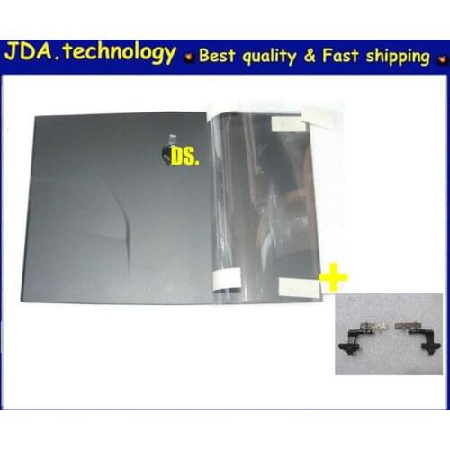 MEIARROW New/Orig back cover and hinges for Delll Alienware M14X R1 M14X R2 LCD back cover shell &Hinges Set,0CNT97
