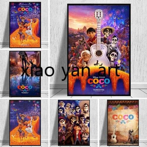 5D DIY Disney Classic Movie Coco Full Diamond Embroidery Diamond Painting Diamond Mosaic Cross Stitch Kits Room Decoration