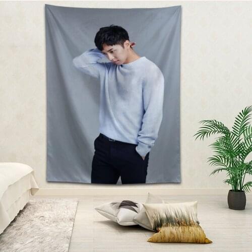 Lee Seung Gi Wall Hanging Tapestry Home Party Decorative Tapestries Photo Background Cloth Table Cloth Wall Tapestry