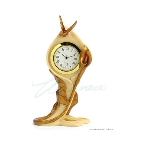 Crafts decoration New products of Veronica Creative Technology Clock butterfly and Alocasia Birthday gift exquisite home orname