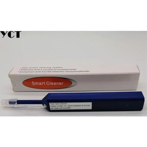 1.25mm ftth optical fiber cleaning pen one click cleaner tool LC fiber optic adapter end face cleaner free shipping