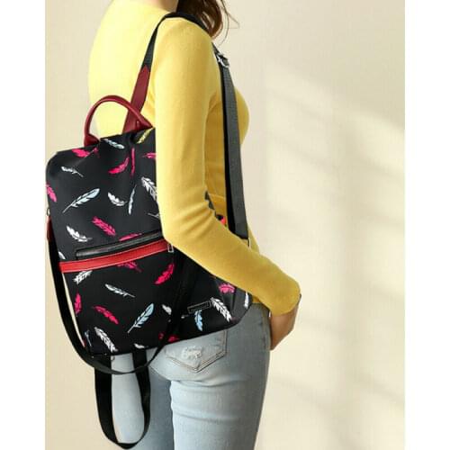 Backpack Women Canvas Rucksack Travel Backpack Anti-theft Messenger Shoulder Bags Backpack /BY