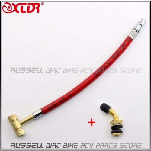 Tire Tyre Inflator Valve Connector Adapter Air Chuck Vacuum Tire valve curved mouth For Car Motorcycle Dirt Pit Bike