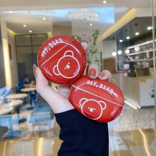 Cute Cartoon Bear Animal Silicone Bluetooth Earphone Case for Huawei Freebuds 3 Pro Silicone IMD Protection case for freebuds 3