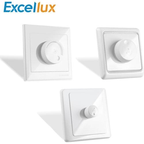 SCR LED Dimmer Switch 220V 300W /600W /1000W Brightness Dimmers For Adjustable LED Lights Dimmable Panel Downlight Spotlights