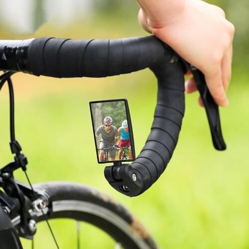 Bicycle Mirror MTB Road Bike Rear View Mirror Cycling Handlebar Back Eye Blind Spot Mirror Flexible Safety Rearview Bike Mirrors