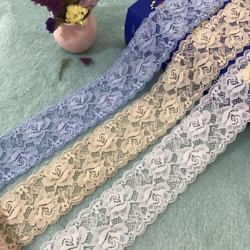 Colorful elastic lace trim, garment accessories, ladies vest waist seal lace accessories, model C1686