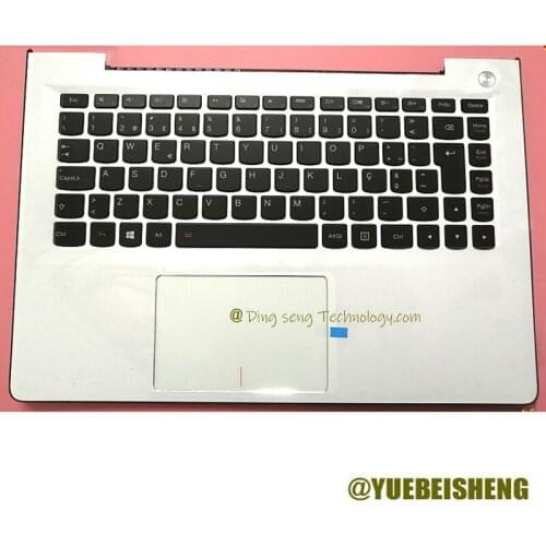 YUEBEISHENG New for Lenovo U31-70 500s-13isk Po Portuguese bilingual keyboard upper cover upper cover Touchpad 5CB0J30975