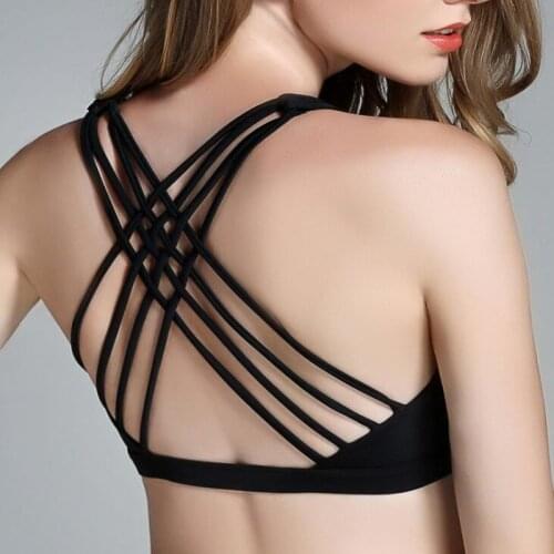 Women Cross Yoga Sports Bra Sport Top Bh For Female Brassiere Woman Fitness Tops Gym Bras Active Wear Brassiere Womens Clothing