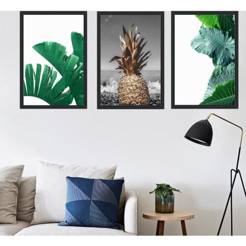 Pineapple Painting Wall Posters Cuadros Decoratie Posters And Prints Plant Art Poster Canvas Painting For Home Kitchen DeCOR