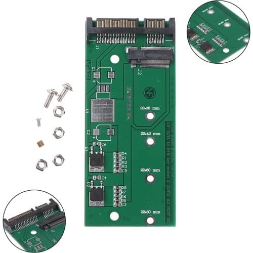 B key M.2card ngff ( m2 ) ssd to 2.5" sata adapter ssd to sata3 convert card