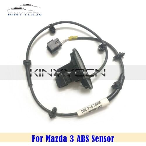 For Mazda 3 Mazda3 Front Rear Left Right Wheel Speed Sensor ABS Sensor Induction Cable Wiring Kits