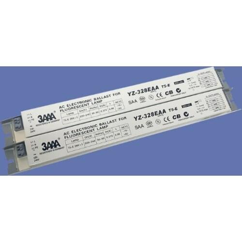 Electronic Ballasts 3AAA YZ-128EAA YZ-228EAA YZ-328EAA Rectifier T5-E 220-240V 2*28W 3*28W T5 For T5 HO Tube Fluorescent Lamp