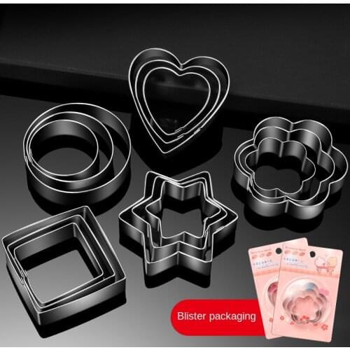 Stainless steel cookie cutter biscuit mold fondant cake sugar biscuit mold kitchen baking bakeware tools