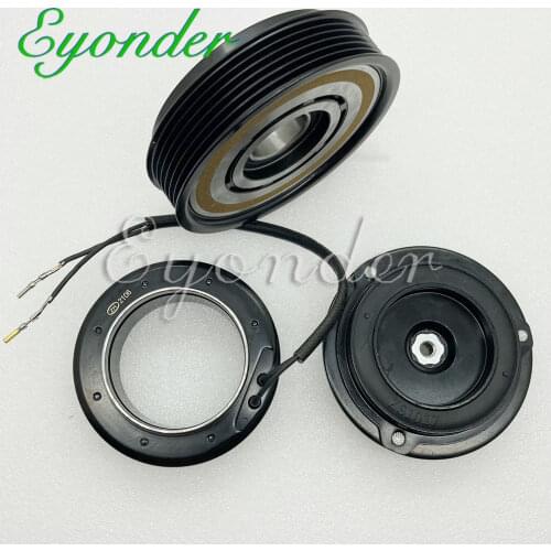 A/C /C Air Conditioning Compressor Electromagnetic Magnetic Clutch Pulley PV6 for FORD ESCAPE 2.3 MAZDA TRIBUTE 2.3L F500LM3AA01