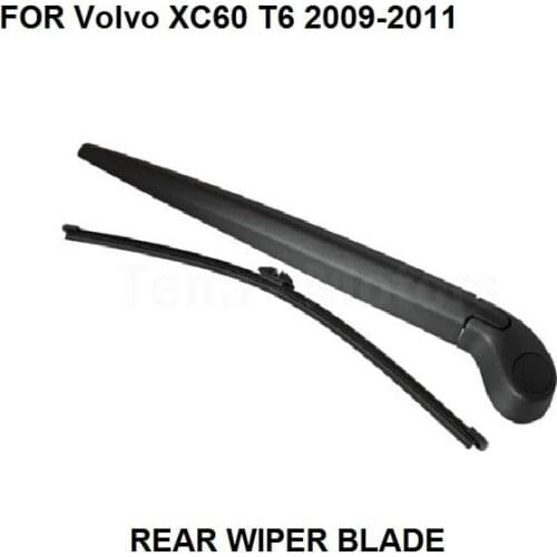 Rear Wiper Blade and Arm Set For Volvo XC60 T6 Rear Windshield Window Wiper Arm + Blade Set 2009-2011